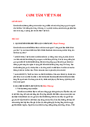 Cùng tìm hiểu về món đặc sản " Cơm tấm Việt nam" - Cơ sở văn hóa Việt Nam | Đại học Văn Lang