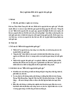 Nghị luận Hiền tài là nguyên khí của quốc gia (2 Dàn ý + 14 mẫu) | Văn mẫu lớp 12 Kết Nối Tri Thức