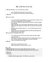 Dàn ý tả con vật - Tài liệu tổng hợp