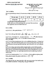Đề thi thử Toán vào 10 năm 2025 – 2026 trường PTDTNT THCS Quỳ Hợp – Nghệ An