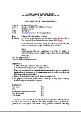 Microeconomics Syllabus | Microeconomics | Trường Đại học Quốc tế, Đại học Quốc gia Thành phố Hồ Chí Minh