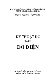 Giáo trình Kỹ thuật đo tập 1 | Đại học Bách Khoa Tp HCM