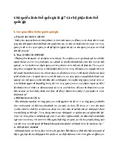 Chủ quyền lãnh thổ quốc gia là gì? Các bộ phận lãnh thổ quốc gia - Kinh tế và pháp luật 11