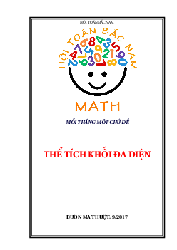 Chuyên đề thể tích khối đa diện – Phạm Thu Hiền Toán 12