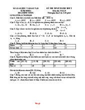 Đề Tuyển Sinh 10 Môn Toán Sở GD Vĩnh Phúc 2025-2026 Có Đáp Án