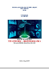 Đề Cương Ôn Tập | Tin sinh học | Trường Đại học Khoa học Tự nhiên, Đại học Quốc gia Hà Nội