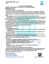 Tổng hợp lý thuyết môn Cơ sở văn hóa Việt Nam | Trường Đại học Văn hóa Hà Nội