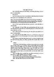 Bộ câu hỏi ôn tập học phần môn pháp luật đại cương | Đại học Văn Lang