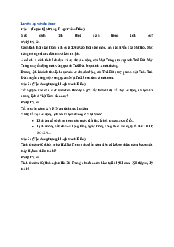 Giải SGK môn Lịch sử 6 bài 2 Thời gian trong lịch sử | Cánh Diều