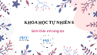 Giáo án điện tử Khoa học tự nhiên 6 bài 5 Chân trời sáng tạo : Đo khối lượng