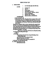 BỆNH ÁN: Ghi Nhận và Điều Trị Viêm Phổi (1)