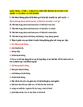 Khái niệm, vị trí, vai trò của truyền thông giáo dục sức khỏe và nâng cao sức khỏe