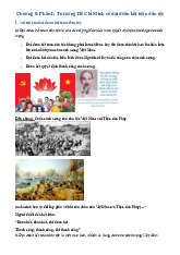 Chương 5: Tư tưởng Hồ Chí Minh về Đại Đoàn Kết Toàn Dân Tộc | Môn Tư tưởng Hồ Chí Minh - Trường Đại học Nông Lâm, Đại học Huế