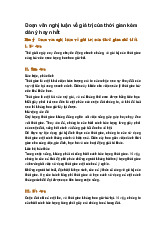 Đoạn văn nghị luận về giá trị của thời gian kèm dàn ý hay nhất