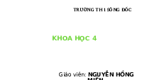 Giáo án điện tử Khoa học 4 Chân trời sáng tạo: Nguồn sáng và sự truyền ánh sáng