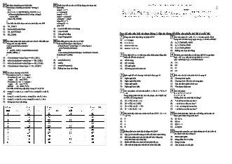 Đề thi và đáp án môn Xây dựng chương trình dịch| Bài giảng môn Xây dựng chương trình dịch| Trường Đại học Bách Khoa Hà Nội