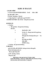 Bệnh án thai lưu môn Bệnh học | Trường Đại học Kinh Doanh và Công Nghệ Hà Nội