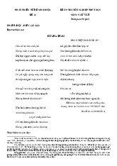 Đề thi thử tốt nghiệp THPT 2025 môn Ngữ văn bám sát đề minh họa - Đề 24