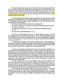 Đánh giá đào tạo mo dau | Kinh tế học đại cương | Đại học Khoa học Xã hội và Nhân văn, Đại học Quốc gia Thành phố HCM