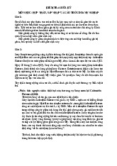 Kiểm tra giữa kỳ môn Sáp nhập, mua lại và tái cấu trúc doanh nghiệp  | Trường Đại học Kinh tế Thành phố Hồ Chí Minh