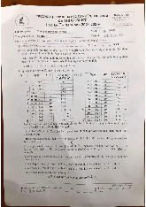 Đề thi giữa HKI học phần Thống kê trong môi trường năm 2024 - 2025 | Trường Đại học Khoa học tự nhiên, Đại học Quốc gia Thành phố Hồ Chí Minh