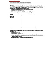 Bài Tập Kinh Tế Tài Nguyên Môi Trường (Có Đáp Án) - Tài Liệu Học Tập