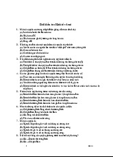 Đề trắc nghiệm Kinh tế vi mô - Chương 6 | Microeconomics | Trường Đại học Quốc tế, Đại học Quốc gia Thành phố Hồ Chí Minh