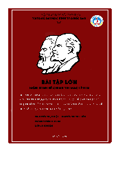 Bài tập lớn: Phân tích những ưu thế và những khuyết tật của kinh tế thị trường | Đại học Kinh Tế Quốc Dân