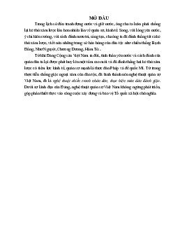 Truyền thống và nghệ thuật đánh giặc của tổ tiên