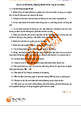 Bài Tập Chương 1 - Câu Hỏi Đúng/Sai và Lựa Chọn môn Kinh tế vi mô | Trường Đại học Kinh Tế Quốc Dân