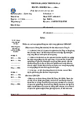 Bài Thi Học Phần: Lịch Sử Đảng - Mã 77 | Trường Đại học Thương Mại