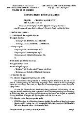 Đề cương môn Thương mại điện tử- trường đại học kinh tế- tài chính Hồ chí minh