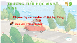 Giáo án điện tử Tiếng Việt 3 Tập 1 Bài 6 Kết nối tri thức: Tập nấu ăn - Viết