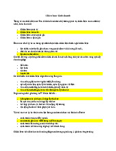 Chiến lược cơ bản về kinh doanh trên thị trường quốc tế môn Chi tiết máy | Trường đại học kinh doanh và công nghệ Hà Nội