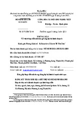Thông báo: Về việc thay đổi nội dung đăng ký hộ kinh doanh môn Luật hành chính | Trường đại học Mở Hà Nội