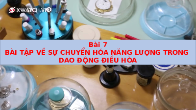 Giáo án điện tử Vật lí 11 Bài 7 Kết nối tri thức: Bài tập về sự chuyển hoá năng lượng trong dao động điều hoà