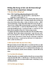 Những đặc trưng cơ bản của tội tham nhũng? Tâm lý của tội phạm tham nhũng?