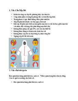 Yêu cầu bảo quản hàng nguy hiểm - Logistics vận tải hàng hóa | Trường Đại học Giao thông Vận Tải