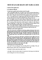 Đặc điểm và Con đường Quá độ lên Chủ nghĩa Xã hội ở Việt Nam