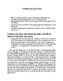Tài liệu về cơ sở dữ liệu môn Tin học đại cương | Đại học Thăng Long