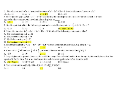 Multiple Choice Calculus 1 - Calculus 1 | Trường Đại học Quốc tế, Đại học Quốc gia Thành phố HCM