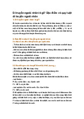 Di truyền ngoài nhân là gì? Đặc điểm và quy luật di truyền ngoài nhân