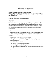 Đề cương ôn tập cho Sinh viên cuối học phần khoa học tự nhiên | Đại học Sư Phạm Hà Nội