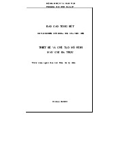 Báo cáo tổng kết Đề tài nghiên cứu khoa học của sinh viên Thiết kế và chế tạo mô hình Máy cnc ba trục | Khóa luận tốt nghiệp | Trường Đại học Công Nghiệp Thành phố Hồ Chí Minh