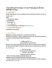 Chơi chữ là gì? Tác dụng và ví dụ về biện pháp tu từ chơi chữ Ngữ văn lớp 7