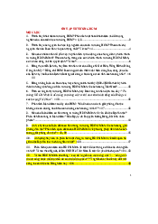 Tuyển tập câu hỏi ôn tập về tư tưởng Hồ Chí Minh | Trường Đại học Sư phạm Hà Nội