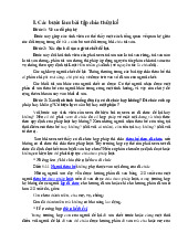 Bài tập dân dự thừa kế | Trường Đại học Luật - Đại học Quốc gia Hà Nội