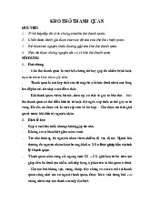 KHÓ THỞ THANH QUẢN - Triệu chứng, Nguyên nhân và Điều trị môn Y khoa | Trường Đại Học Tây Nguyên