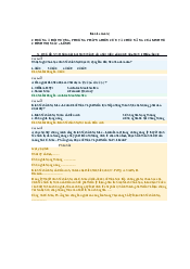 Bài tập trắc nghiệm - Kinh tế chính trị Mác - Lênin | Trường Đại học Mở Thành phố Hồ Chí Minh