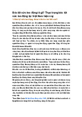 Bóc lột sức lao động là gì? Thực trạng bóc lột sức lao động tại Việt Nam hiện nay